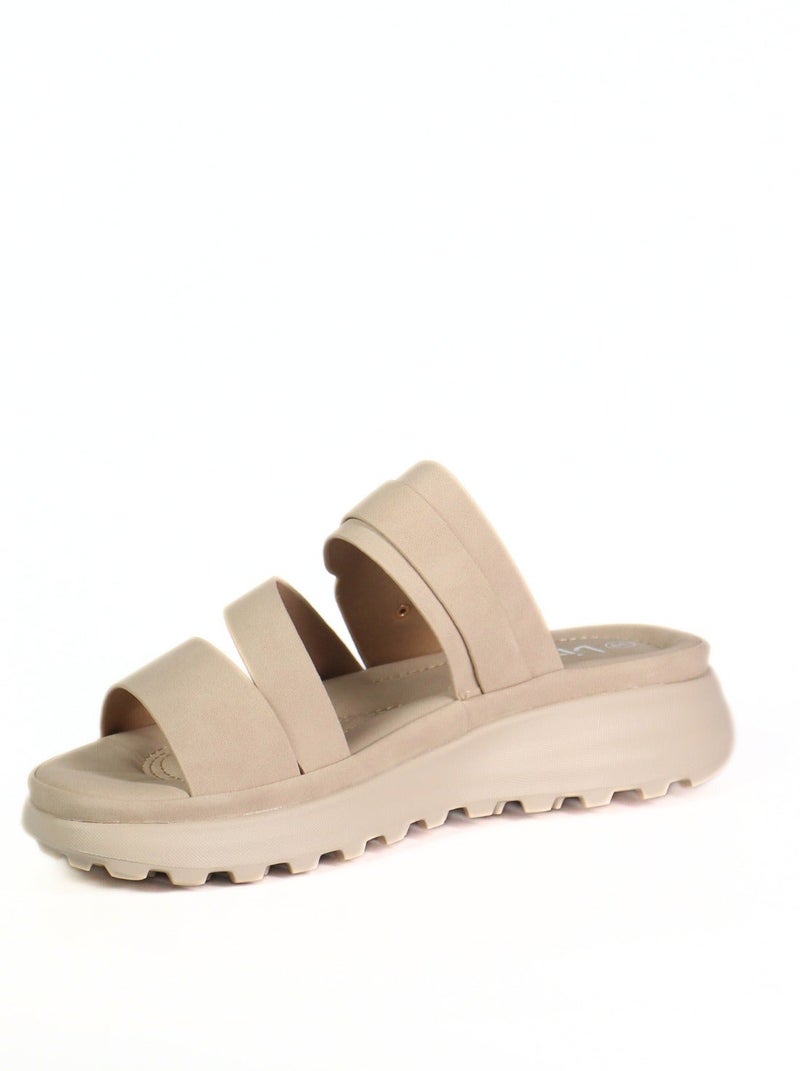 SD.Felano Women’s Flat Comfort Sandals | Soft Cushioned Footbed | Lightweight Daily Sandals | Easy Slip-On Design | Supportive Anti Slip Sole | Casual Walking Sandals For Women Everyday Wear - Image 2